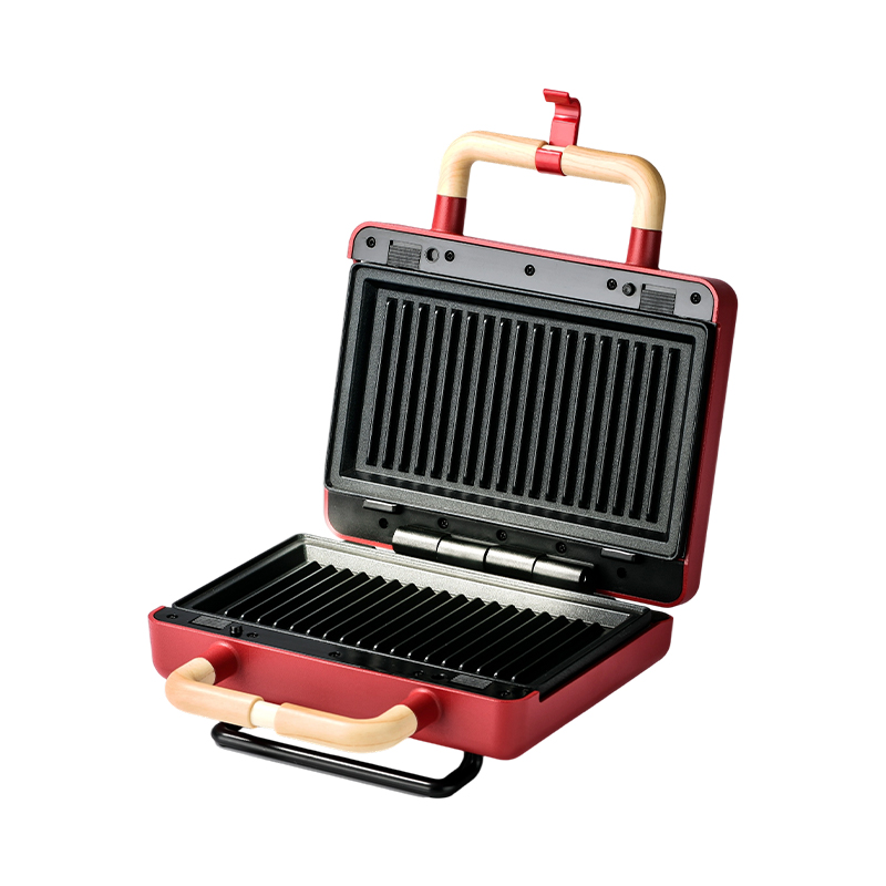 BJX-S003 Grelhador sanduíche substituível de 2 fatias de 800 W