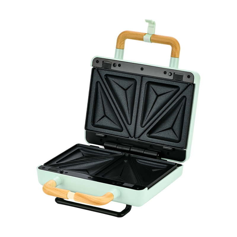 BJX-S003 Grelhador sanduíche substituível de 2 fatias de 800 W