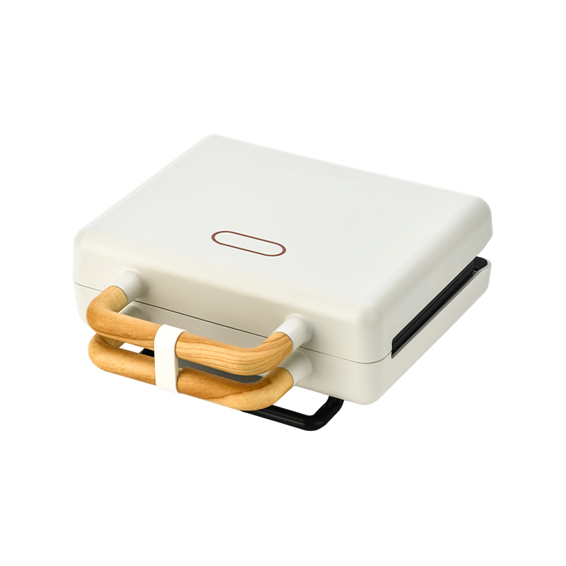 BJX-S003C Máquina de waffle de 2 fatias de 800 W com placas fixas