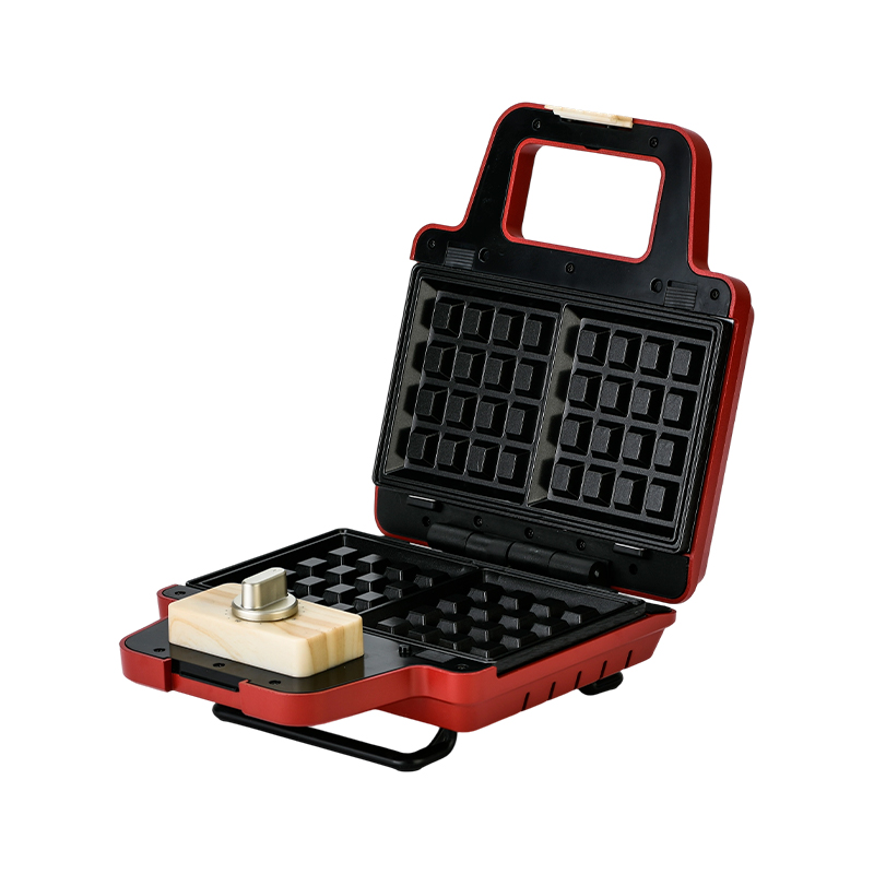 BJX-S008 Máquina de waffle com placas removíveis de 2 fatias de 800 W
