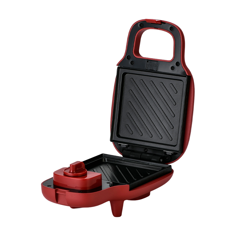 BJX-S013 Sanduicheira multifuncional com temporizador de 15 minutos e fatia única com placas removíveis