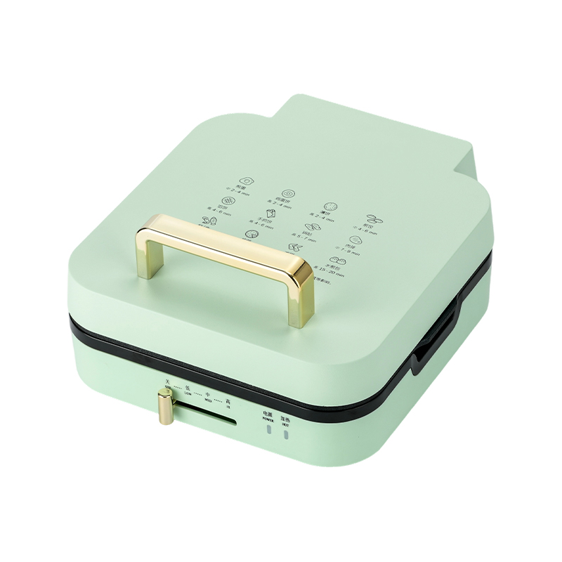 BJX-S018 Grelhador 24x24cm com controle de temperatura e placas removíveis