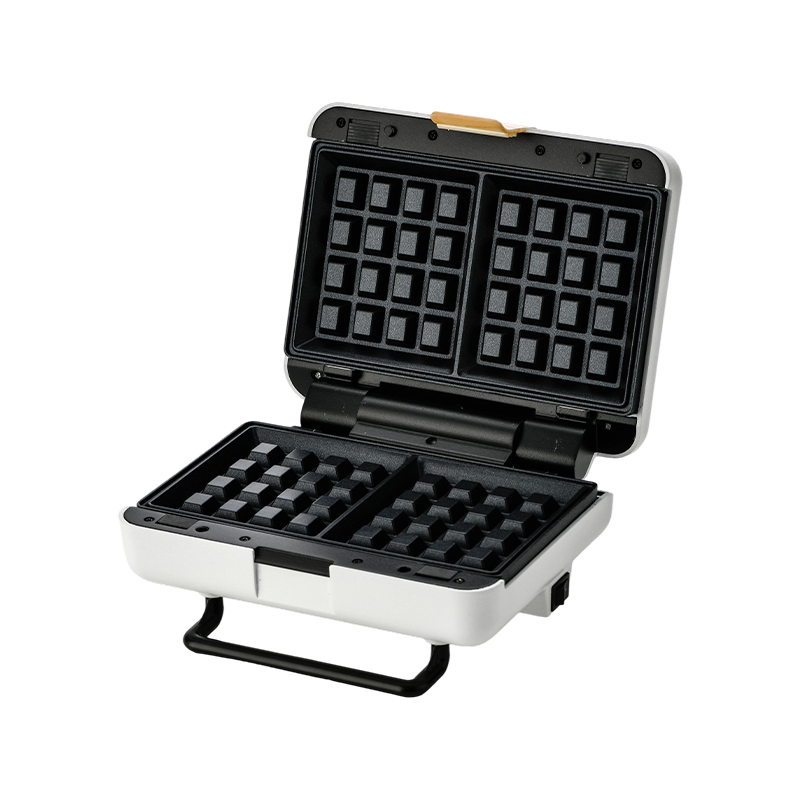 BJX-S025 Máquina de sanduíches e churrasqueiras de placa intercambiável aberta de 2 fatias 180°
