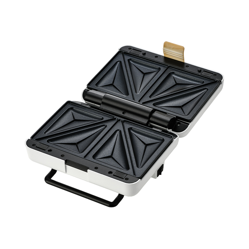 BJX-S025 Máquina de sanduíches e churrasqueiras de placa intercambiável aberta de 2 fatias 180°